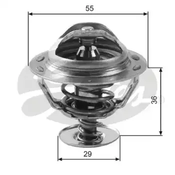 Термостат системы охлаждения GATES TH12283G1