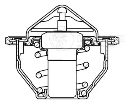 Термостат системы охлаждения LUZAR LT 0524