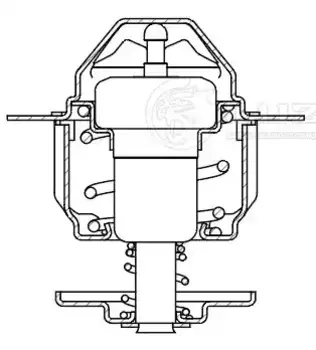 Термостат системы охлаждения LUZAR LT 1003