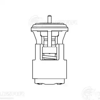 Термостат системы охлаждения LUZAR LT 1801