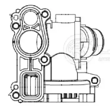 Термостат системы охлаждения LUZAR LT 1827