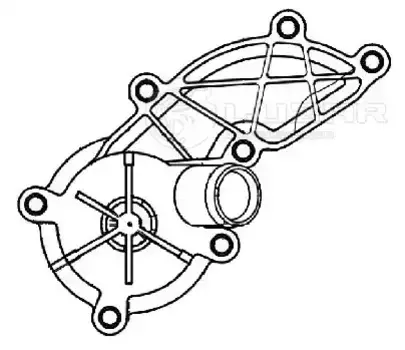 Термостат системы охлаждения LUZAR LT 1833