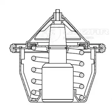 Термостат системы охлаждения LUZAR LT 2201