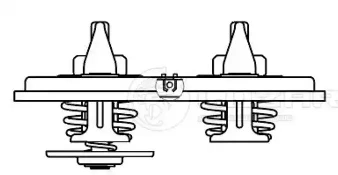 Термостат системы охлаждения LUZAR LT 2702