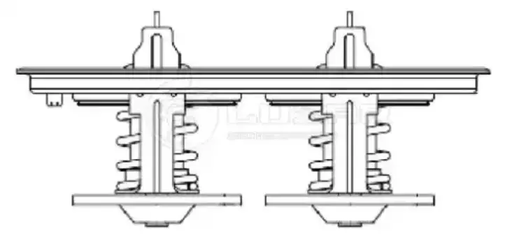 Термостат системы охлаждения LUZAR LT 2705