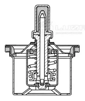 Термостат системы охлаждения LUZAR LT 2801