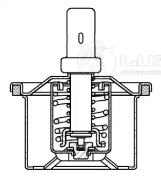 Термостат системы охлаждения LUZAR LT 2802