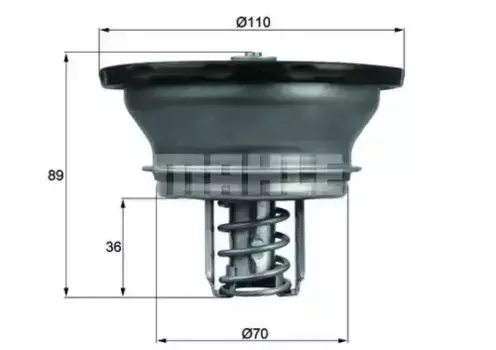 Термостат системы охлаждения MAHLE THD 3 82
