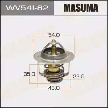 Термостат системы охлаждения MASUMA WV54I-82