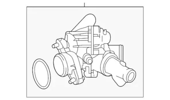 Термостат системы охлаждения MB 270 200 06 15