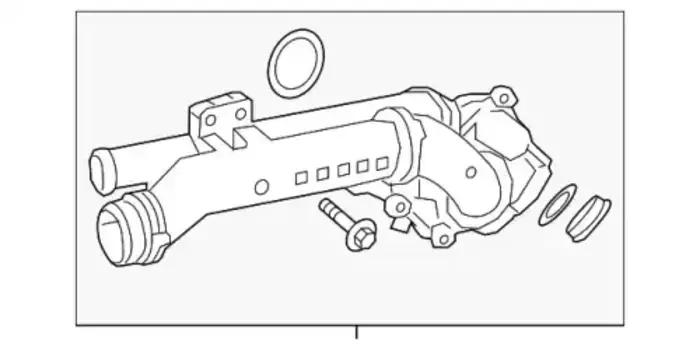 Термостат системы охлаждения MB 274 200 33 00