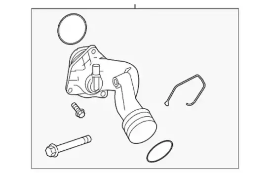 Термостат системы охлаждения MB 278 200 06 15