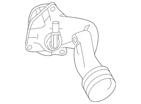 Термостат системы охлаждения MB 278 200 08 15