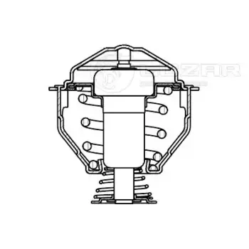 Термостат системы охлаждения LUZAR LT 1808