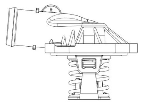 Термостат системы охлаждения LUZAR LT 1880