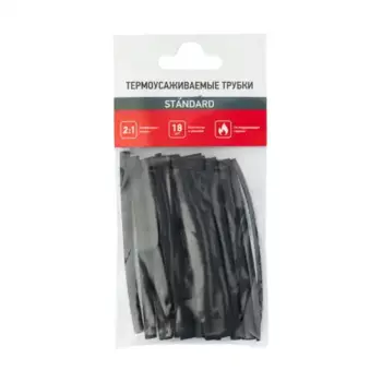 термоусаживаемые трубки! STANDARD 2:1 (набор 18шт.)\ 290105 REXANT