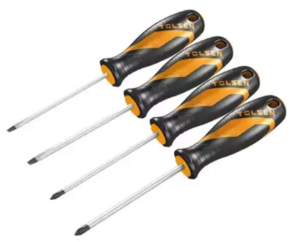 TOLSEN Набор отверток 'GRIPro', 4 предмета TT20179