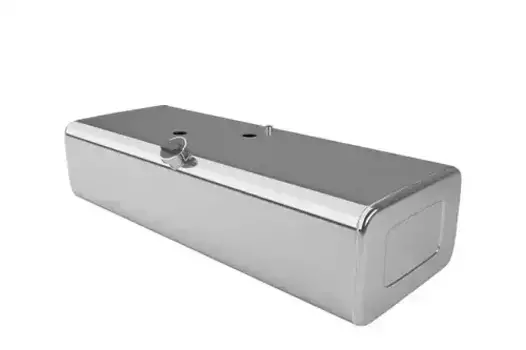 Топливный бак 200 л. (320x510x1340) крышка резьбовая Скания, без комплектующих, АЛЮМИНИЙ, шт ARW200BK-RS БАКОР