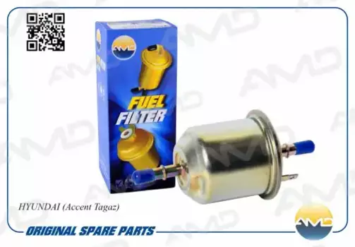Топливный фильтр AMD AMD.FF22 Hyundai Accent/S coupe 1.3/1.5i 94-00