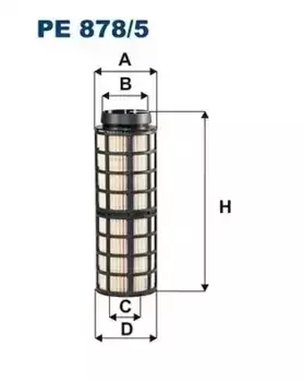 Топливный фильтр FILTRON PE 878/5 Iveco Daily 2.3-3.0D 14>