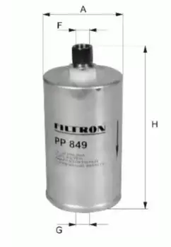 Топливный фильтр FILTRON PP 827 Audi 80/A4/A6/A8/V8 1.6-4.2 88>, VW Passat 4.0i W8 01>