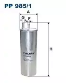 Топливный фильтр FILTRON PP 985/1 VW T5 2.5TDi 03>