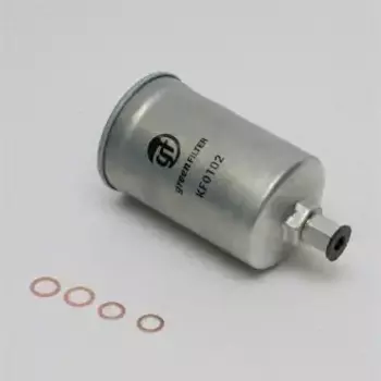 Топливный фильтр GREEN FILTER KF0102 Audi 80/100/A6 1.6-4.2, VW Golf 1.8 82-96