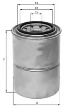 Топливный фильтр KNECHT KC208 Mitsubishi 2.5TD/3.2TD 99>