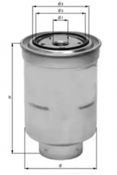 Топливный фильтр KNECHT KC256D Honda Civic/CR-V 2.2CTDi 06>