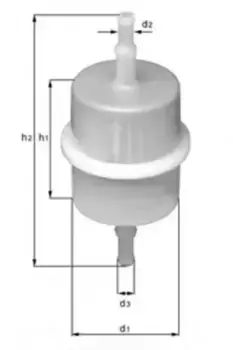Топливный фильтр KNECHT KL18