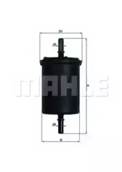 Топливный фильтр KNECHT KL248 Peugeot 806 1.8i/2.0i 95-02, Citroen Evasion 2.0i 98>, Fiat Ulysse 1.8i 97-02