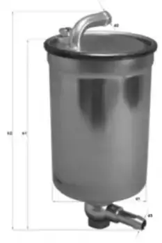 Топливный фильтр KNECHT KL599 Audi A4 2.7TDi/3.0TDi