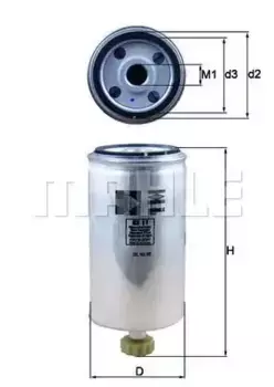 Топливный фильтр KNECHT KS11 DAF 75CF/85CF/95XF/CF75/F3600/XF95