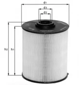 Топливный фильтр KNECHT KX220D Audi A3, Seat Toledo, Skoda Octavia, VW Passat/Touran/Crafter 03>