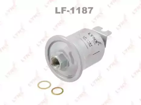 Топливный фильтр LYNXAUTO LF-1187 Toyota RAV-4 2.0 94> / Supra 3.0T 93-98, Mitsubishi Lancer EVO 94-96