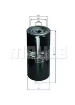 Топливный фильтр MAHLE KC193 Cummins M11, M11 Plus, N14, N14 Plus eng.