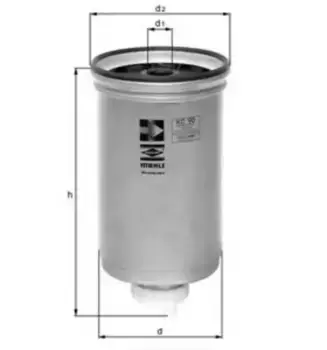 Топливный фильтр MAHLE KC 90 Ford Transit 2.5 D/TD/TDI