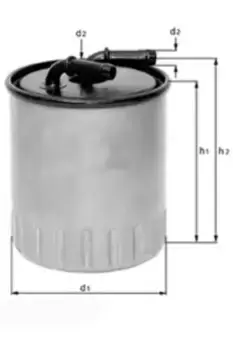 Топливный фильтр MAHLE KL 490D MB W204/W211 2.2CDi/2.5CDi 08>