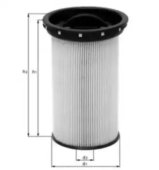 Топливный фильтр MAHLE KX 69 BMW E46 2.0D 98-03