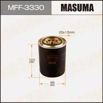 Топливный фильтр MASUMA MFF-3330 Mitsubishi Canter 94>, Hyundai County HD65/72 04>