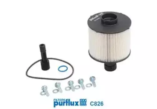 Топливный фильтр PURFLUX C826 Renault Logan/Clio 1.5DCI 12>