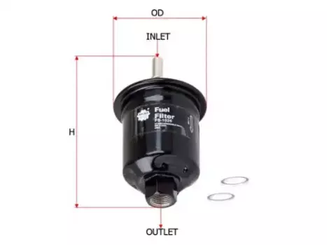 Топливный фильтр SAKURA FS1026 Mitsubishi Galant 2.0/2.5 97-00