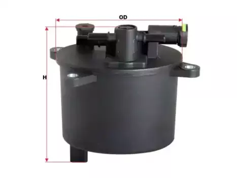 Топливный фильтр SAKURA FS-37970 Peugeot 4007, Citroen C-Crosser 2.2HDi 06>