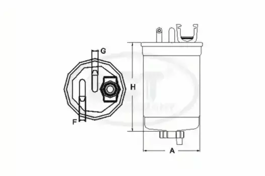 Топливный фильтр SCT ST 325