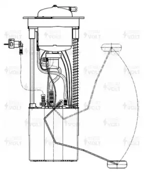 Топливный насос низкого давления СТАРТВОЛЬТ SFM 1212