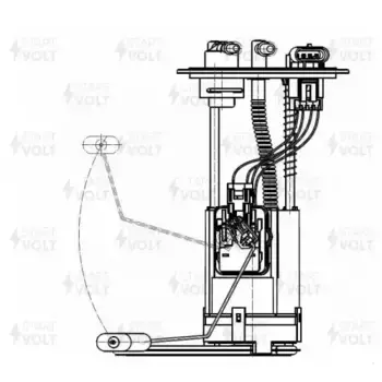 Топливный насос низкого давления СТАРТВОЛЬТ SFM 1601