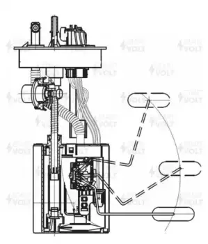 Топливный насос низкого давления СТАРТВОЛЬТ SFM 0506