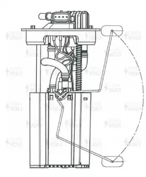 Топливный насос низкого давления СТАРТВОЛЬТ SFM 2506