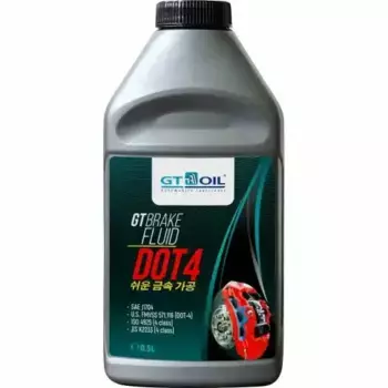 Тормозная жидкость GT OIL 8809059410219 DOT 4 0.5 л