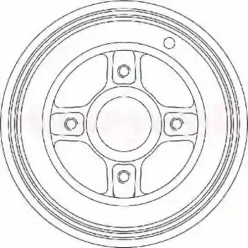 Тормозной барабан BENDIX 329114B